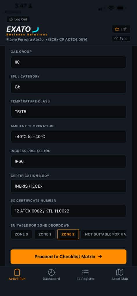 Capture Ex certificate data