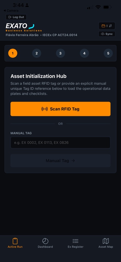Initialize the asset